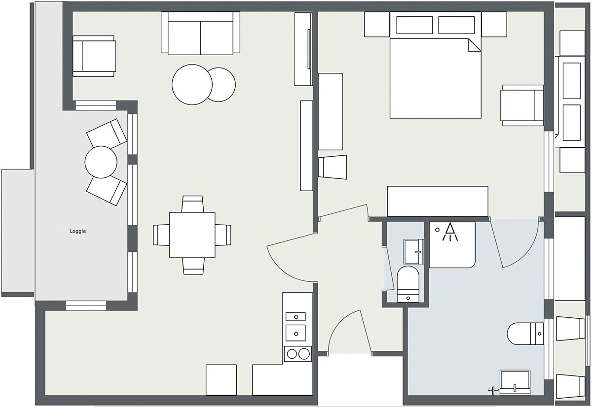 Map Apartment Matri 5 Arlberg